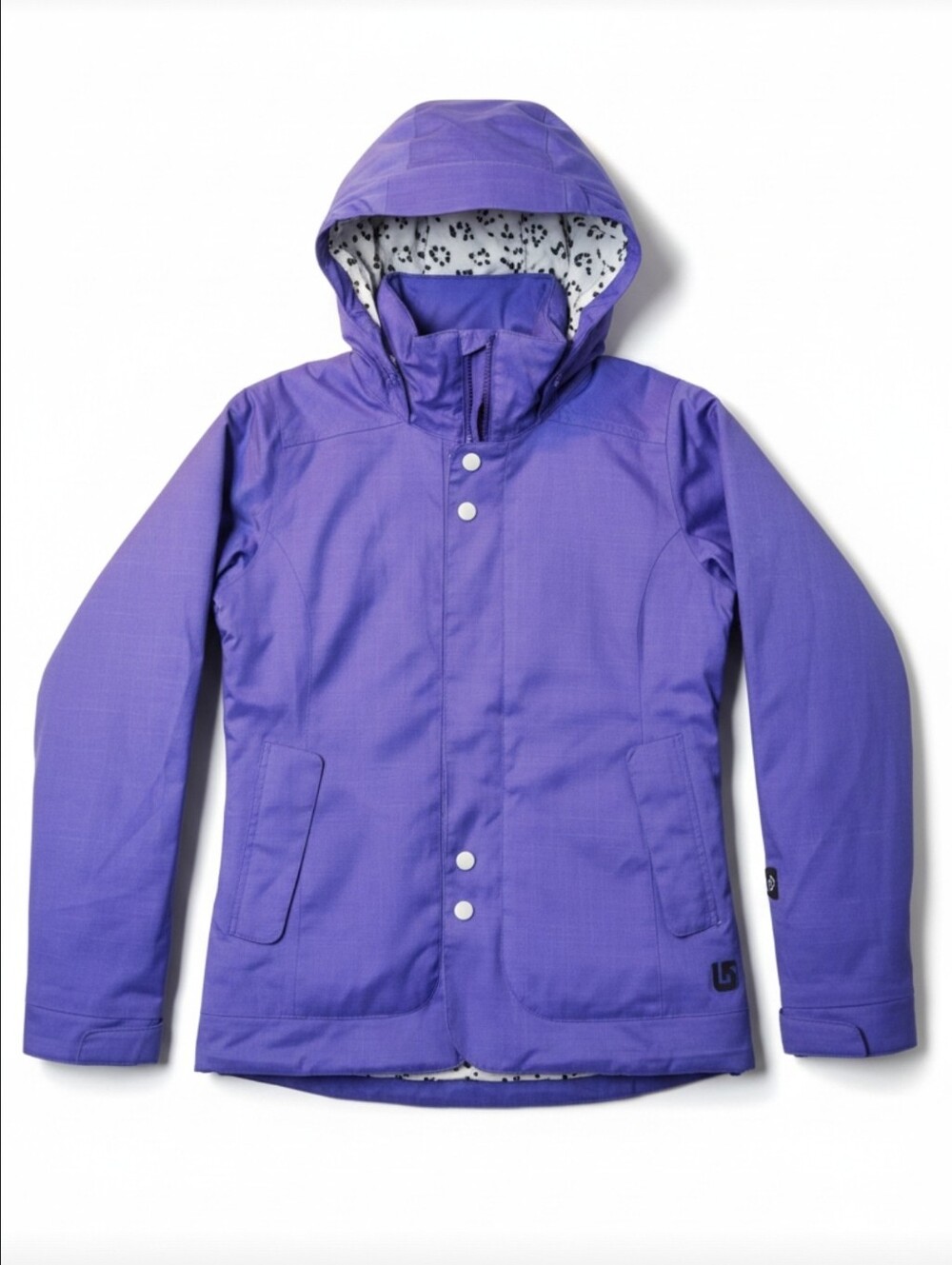 Burton Women's Purple Insulated Ski Shell Winter Jacket with Hood